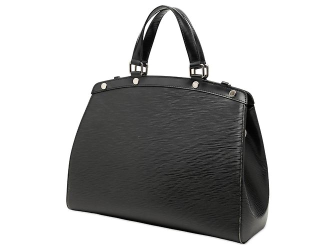 Borsa Louis Vuitton Epi Brea MM nera Nero - vista 2