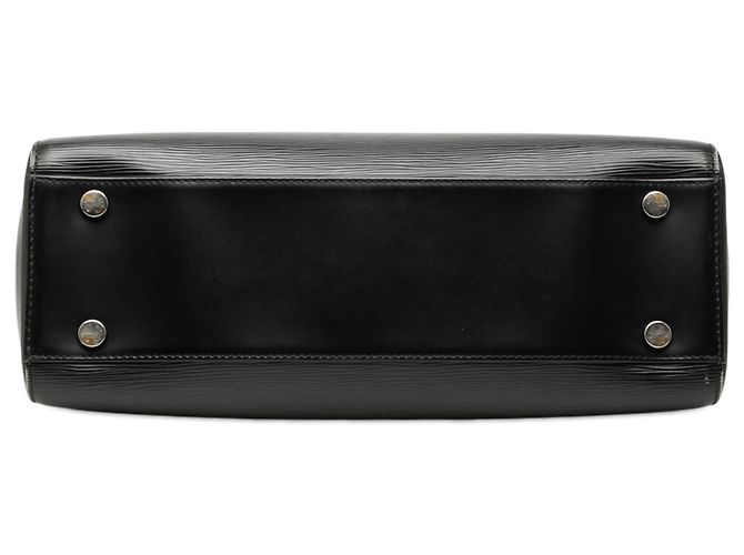 Borsa Louis Vuitton Epi Brea MM nera Nero - vista 3