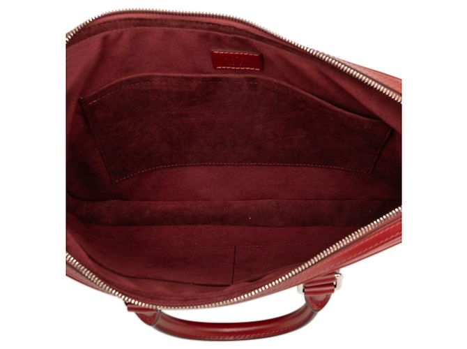 Borsa Business Louis Vuitton Epi Dandy MM Rossa Rosso - vista 4