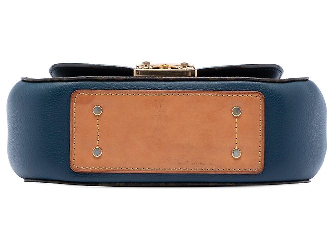 Borsa Louis Vuitton Monogram Eden PM blu - vista 3