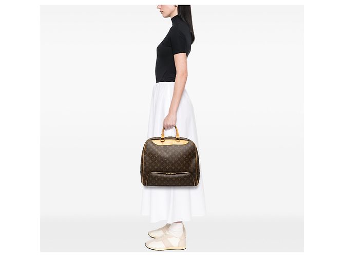 Borsa da viaggio Louis Vuitton Monogram Evasion marrone - vista 7