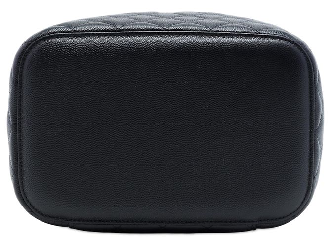 Chanel Vanity Case Medium CC gesteppt Caviar Schwarz - Ansicht 3