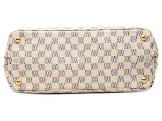 Borsa Tote Calvi Damier Azur bianca Louis Vuitton Bianco - vista 3