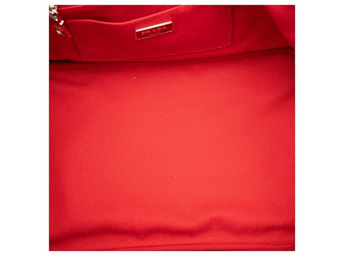 Prada Canvas Canapa Mistolino Tote Braun - Ansicht 4