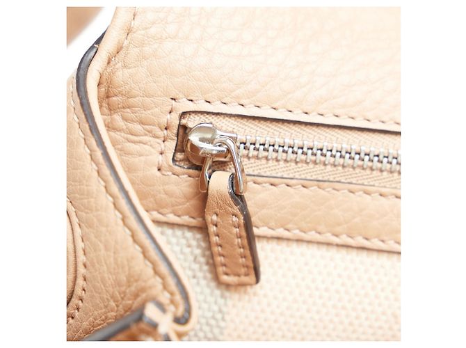 Piccola borsa satchel in pelle Bamboo marrone Gucci - vista 7