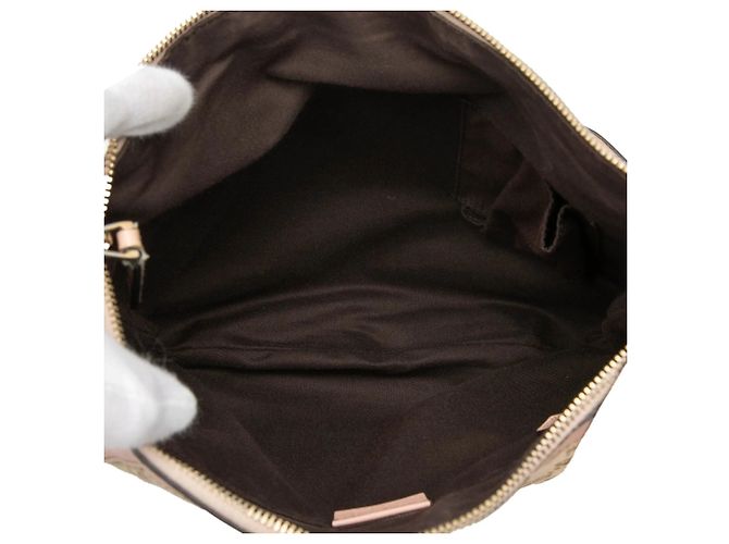 Borsa a tracolla Abbey D Ring in tela GG Gucci beige - vista 4