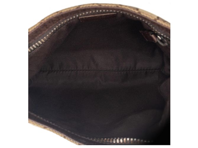 Borsa a tracolla Gucci GG Canvas beige - vista 4