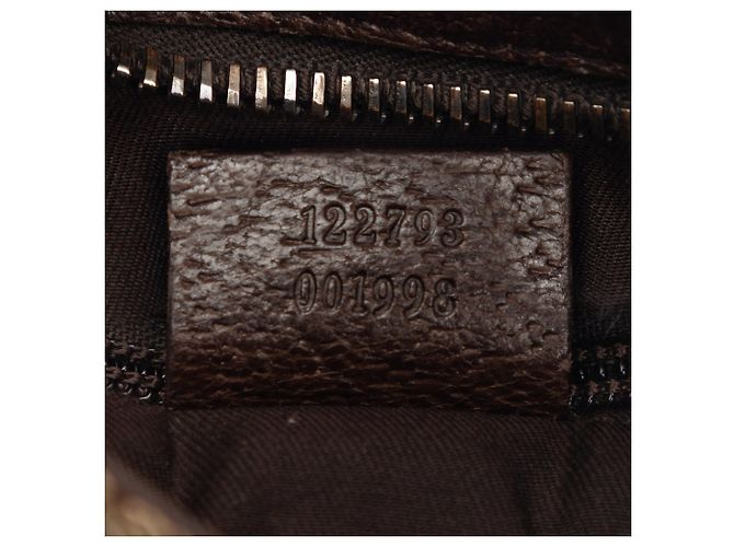 Borsa a tracolla Gucci GG Canvas beige - vista 6