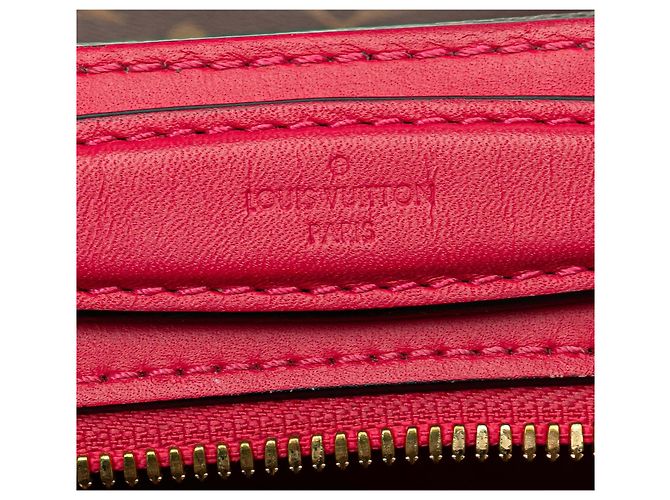 Borsa a tracolla Louis Vuitton Monogram Saintonge marrone - vista 11