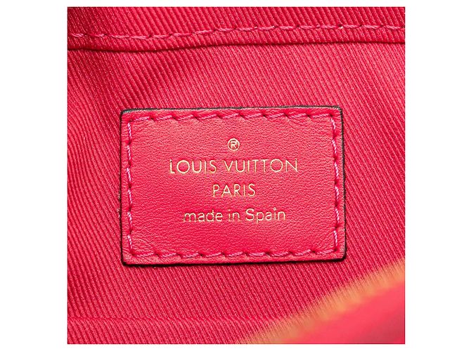 Borsa a tracolla Louis Vuitton Monogram Saintonge marrone - vista 5