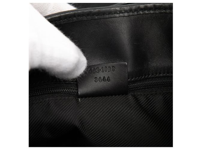 Tote in tela GG Gucci nero - vista 6