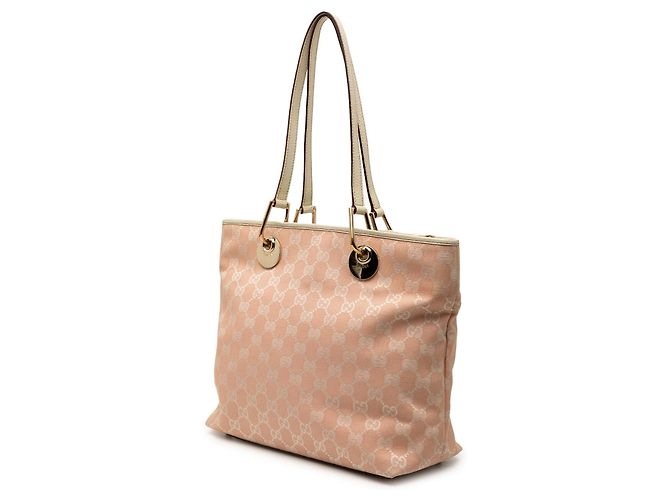 Pink Gucci GG Canvas Eclipse Tote - Ansicht 2