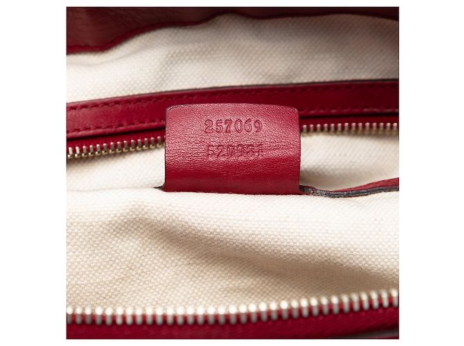 Tote Guccissima Lovely rossa Gucci Rosso - vista 6