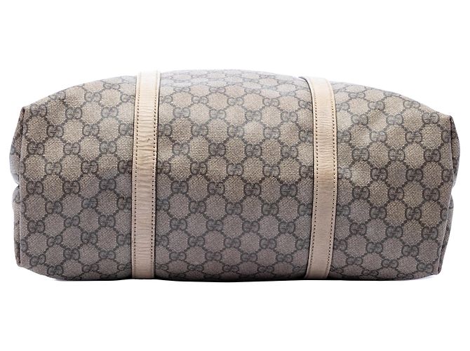 Tote verticale Gucci GG Supreme beige - vista 3