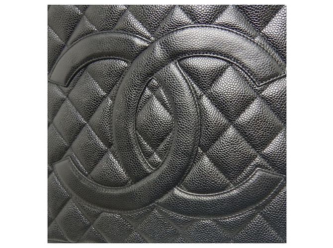 Tote Chanel Caviar Medallion nero - vista 7