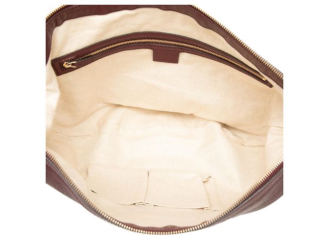 Borsa a tracolla Gucci Soho in pelle rossa misura Medium Rosso - vista 4