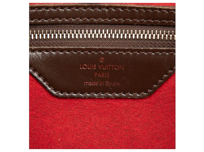 Borsa Tote Louis Vuitton Damier Ebene Hampstead MM marrone - vista 5