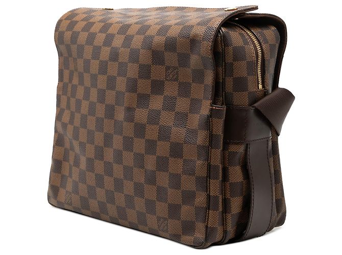 Borsa a tracolla Louis Vuitton Damier Ebene Naviglio marrone - vista 2