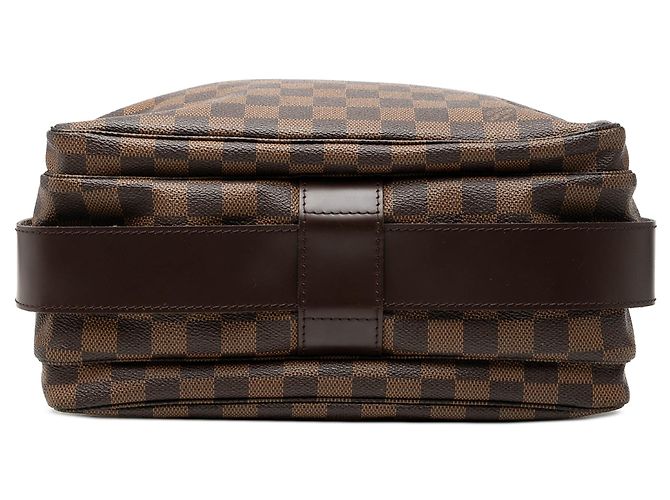Borsa a tracolla Louis Vuitton Damier Ebene Naviglio marrone - vista 3