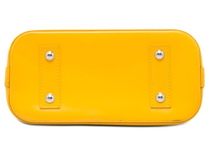 Borsa Louis Vuitton Epi Alma BB Gialla Giallo - vista 3