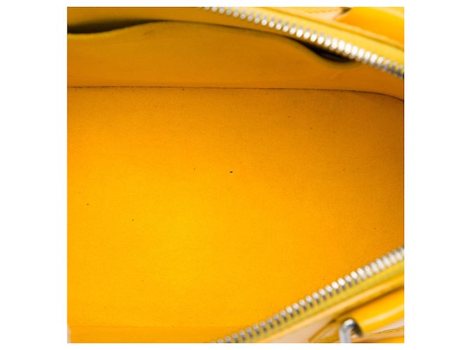Borsa Louis Vuitton Epi Alma BB Gialla Giallo - vista 4