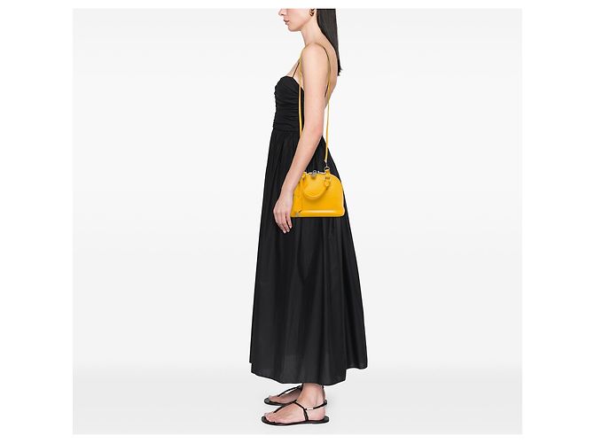 Borsa Louis Vuitton Epi Alma BB Gialla Giallo - vista 6