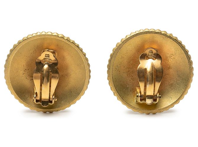 Orecchini a clip Coco Round placcati oro Gold Chanel D'oro - vista 2
