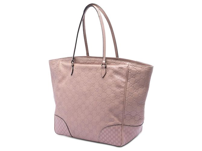 Borsa Tote Gucci Guccissima rosa - vista 2