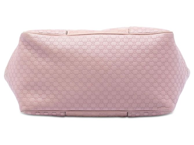 Borsa Tote Gucci Guccissima rosa - vista 3