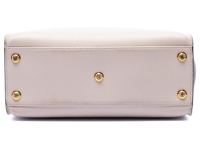 Borsa Louis Vuitton Monogram On My Side MM Beige - vista 3