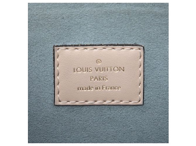 Borsa Louis Vuitton Monogram On My Side MM Beige - vista 5