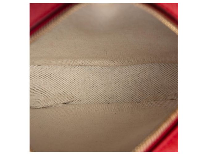 Borsa a tracolla rotonda Gucci GG Supreme Apple beige - vista 4