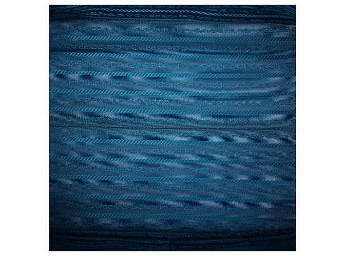 Borsa Tote di Lusso Saffiano blu Prada - vista 4