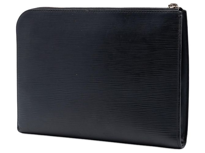 Clutch Louis Vuitton Epi Pochette Jour PM Nera Nero - vista 2
