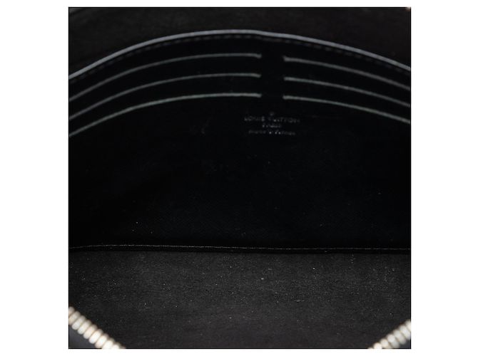 Clutch Louis Vuitton Epi Pochette Jour PM Nera Nero - vista 4