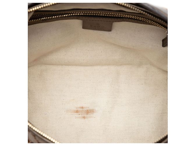 Borsa Gucci GG Lurex Heart Bit marrone - vista 4