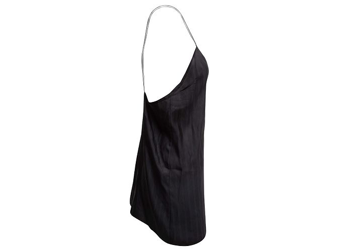 Top de rayas sin mangas negro Fendi Talla US M - vista 3