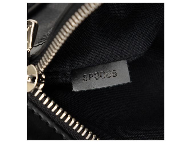 Borsa a tracolla Louis Vuitton Damier Graphite Daniel MM nera Nero - vista 6