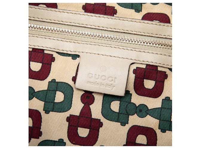 Borsa Gucci Guccissima Peggy Bamboo marrone - vista 5