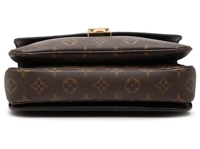 Borsa Louis Vuitton Monogram Pochette Metis marrone - vista 3