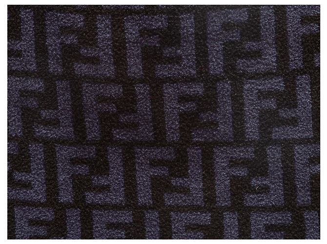 Fendi Zucca Strickrock in Schwarz & Navy Bleistiftrock Größe IT 40 - Ansicht 7