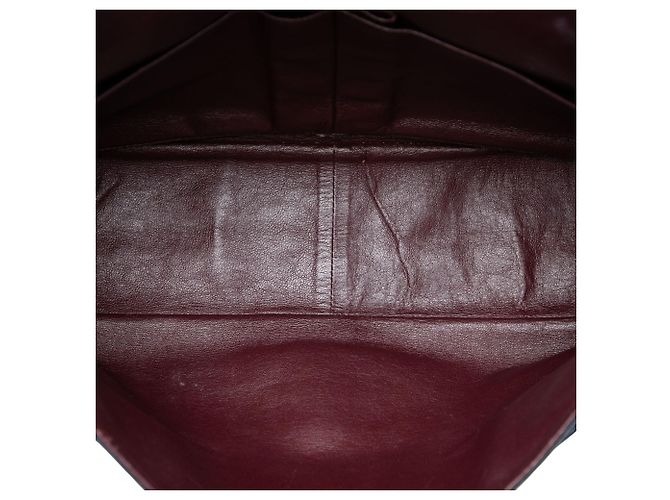 Borsa a tracolla Chanel Reissue 2.55 Double Flap 227 in vernice trapuntata nera Nero - vista 4