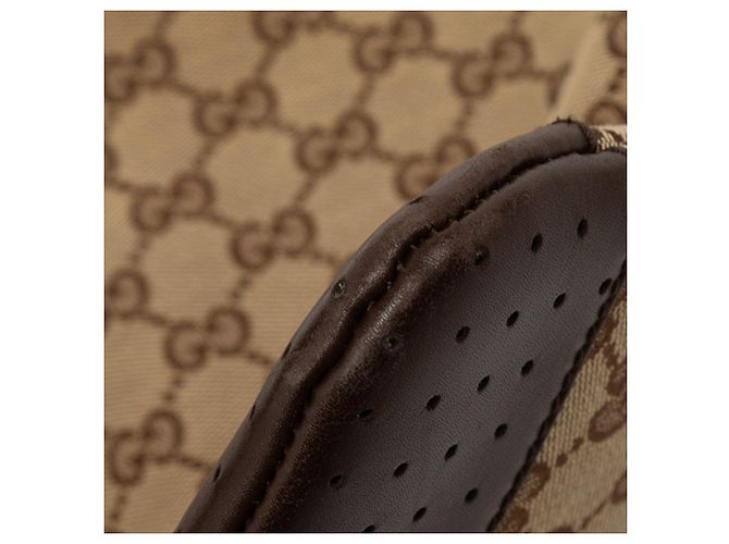 Borsa a tracolla Gucci GG Canvas marrone - vista 8