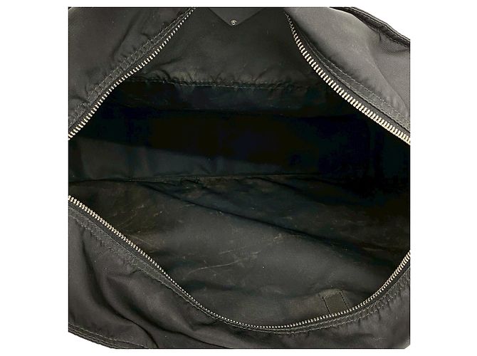 Tote con zip in Tessuto nero Prada - vista 4