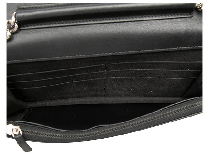 Mini borsa a tracolla Boy Chanel in caviar trapuntato nero - vista 4