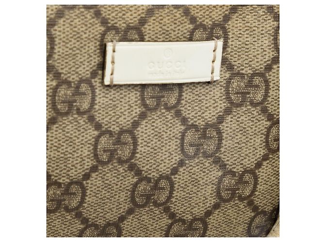 White Gucci Medium GG Supreme Joy Boston Bag - view 6