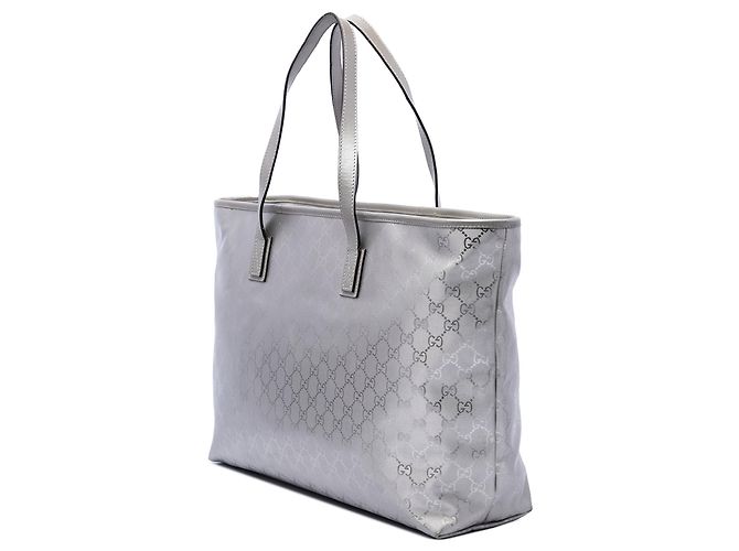 Tote Gucci Large GG Imprimé Argento - vista 2