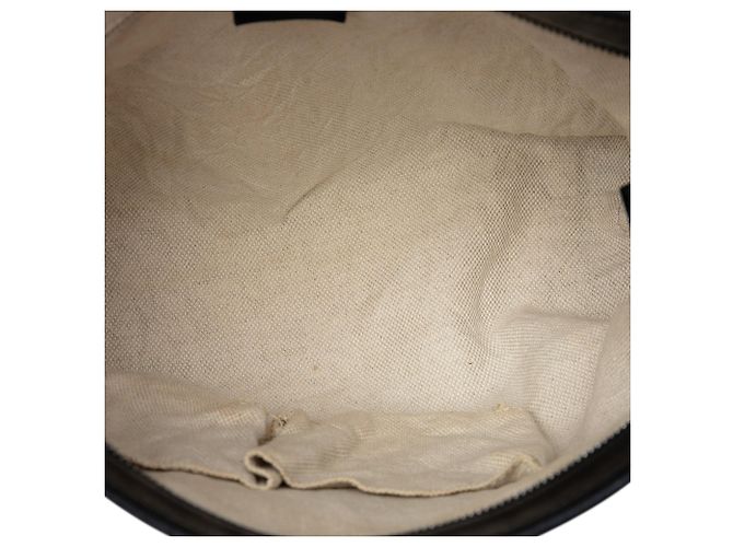 Borsa a tracolla Gucci GG Canvas Web nera Nero - vista 4