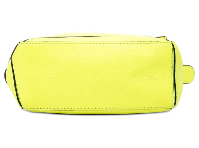 Borsa LOEWE Mini Calfskin Puzzle gialla Giallo - vista 3
