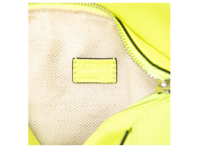 Borsa LOEWE Mini Calfskin Puzzle gialla Giallo - vista 5